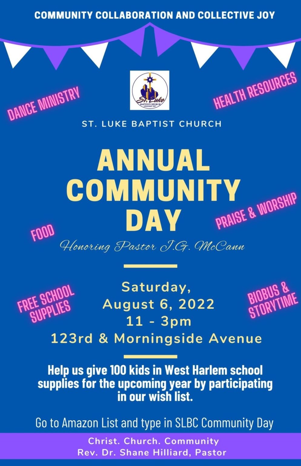 BioBus @ St. Luke Baptist Church Annual Community Day | BioBus